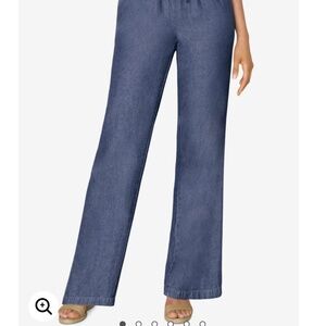 Women's Denim Drawstring Pants  18 Tall